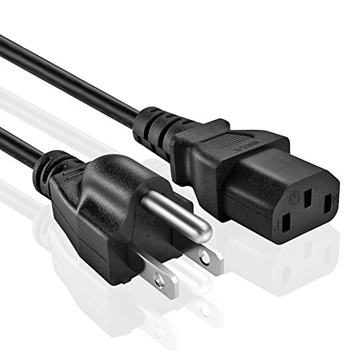 OMNIHIL (8 Foot Long) AC Power Cord for Newmark NDX200 Performance-Ready Tabletop CD Player