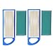 HUZTL 2Pack Air Filters & Pre Filter 697015 for Briggs & Stratton 697153 697014 697014 697634 698083 795115 797008 Stens 102-875 Oregon 30-122 Craftsman 33425 John Deere Gy20573 M149171 Lowes 59471 primary