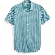 Goodthreads Men's Short-Sleeve Two-Color Check Shirt