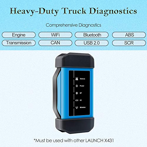 LAUNCH X431 Heavy Duty Truck Diesel Diagnostic Scan Tool ABS SRS OBD2