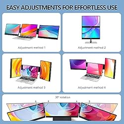 G-STORY 14" Portable Dual Monitor for Laptop Screen