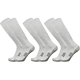 Baseball Socks 3 Pairs for Kid Youth Adult(4-20 Years Old) Team Sport Athletic Soccer Socks Cushion Softball Socks