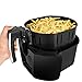 SUPER DEAL ZenChef PRO XXL Hot Air Fryer Family Size 5.8 Qt. 8-in-1 Digital Air fryer + Recipe Books, Upgraded Full Touch Screen, 1800W