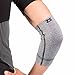 Zensah Compression Tennis Elbow Sleeve for Elbow Tendonitis, Tennis Elbow, Golfer's Elbow - Elbow Support, Elbow Brace (Large, Heather Grey)