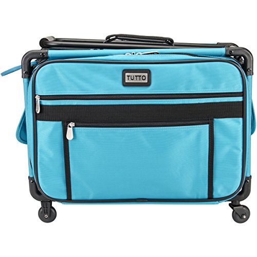 Tutto Machine On Wheels Case-20x13x9 Turquoise