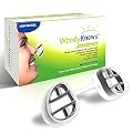 WoodyKnows Super Defense Nose / Nasal Filters (New Model) Reduce Pollen, Dust, Dander, and Mold Allergens, Airborne Air Pollution PM2.5 Particles, Allergy Allergic Asthma Sinusitis Rhinitis Hay Fever Allergies Relief Reliever, Portable Air Purifier Cleane