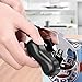 Manual Can Opener, Adoric Stainless Steel Can Opener with Ergonomic Designed Comfort Grips, Smooth Edge-Ultra Sharp Cutting Tools Great for Seniors with Arthritis