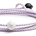 Lokai Lilac Triple Wrap Bracelet - Size Large
