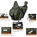 G4Free Multi-Functional Tactical Messenger Bag Utility Pouch Versipack (Army Green)