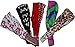 Wevez® Women's Pack of 5 Stretchable Printed Head Bands, One Size, Assorted