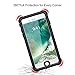iPhone 7 Plus Waterproof Case, iThrough Underwater Case for 7 Plus/5.5 Inch, Dustproof, Snow Proof, Shockproof, Heavy Duty Protective Slim Carrying Case Cover Protector for iPhone 7 Plus(Black)