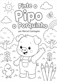 Livro Pinte com o Pipo