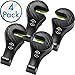 Starling's Headrest Hooks for Car - Back Seat Organizer Hanger Storage Hook, Car SUV(Set of 4) Black, Purse Hook for Car Handbag Clothes Umbrellas Coats Grocery Bags & More!