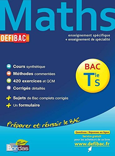 DEFIBAC C/M/EXO MATHS TER S