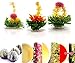 Tea Beyond Tea Samplers Assorted Gift Zen Flowering Tea 3 Packs Rose 20g Chamomile Herbal 20g Sweet Hibiscus Herbal Tea 20g Natural Vegan No Flavors Additives added White Blooming Tea Set