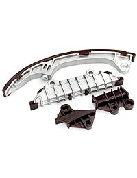SCITOO TKNI033 Kit de cadena de sincronización tensor guía carril manivela piñón Cam Sprockets Compatible 01-04 Nissan Pathfinder Infiniti QX4 3.5L DOHC