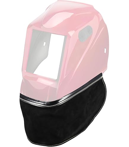 thumbnail image 2 of Welding Hood Leather Bib CSBOYUKEJ Welding Helmet Bib With Press Fit Seal Suitable For Most 1232779 2 of 11