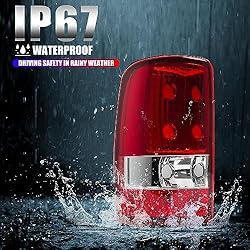 RANSOTO Tail Light Rear Brake Lamps Compatible With