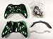 SODIAL(R) Green Chrome Custom Wireless Controller Replacement Shell Case Kit for Xbox 360