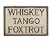 Whiskey Tango Foxtrot Tactical Funny Hook and Loop Fully Embroidered Morale Tags Patch (Subdued)