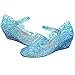 Princess Girls' Sparkle Dress up Cosplay Jelly Shoes 12M US Little Kid