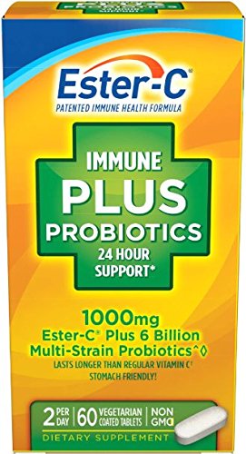 Ester-C Immune Health Complex Plus Probiotics, 60 Count 1Pk.