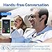 Bluetooth Headset, BESWILL Wireless Bluetooth Earpiece V4.2 Handsfree in Ear Noise Cancelling Bluetooth Earbud with Multipoint Pairing and Siri Voice Control for Business/Driving/Sporting(Waterproof)