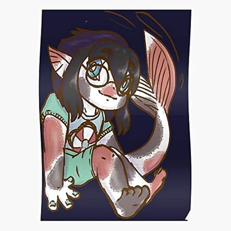Koi Furry Anthro Anime Chibi Impressive Posters For Room Decoration Printed With The Latest Modern Technology On Semi Glossy Paper Background Amazon Co Uk Kitchen Home