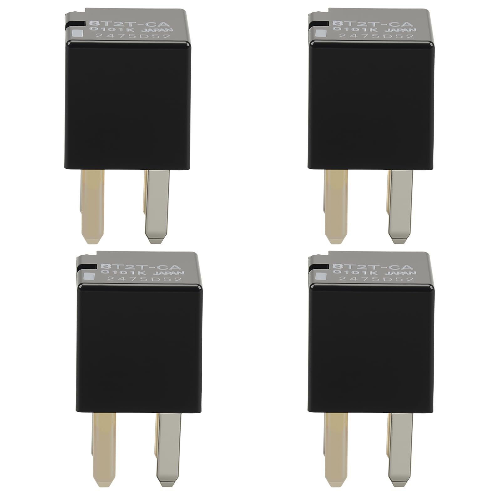 Photo 1 of Aeola 4 Pack 8T2T-CA 8T2T-0101K-CA Replaced 5L3Z-14N089-AA 8T2Z-14N089-C OEM Hight Power Relay 12VDC for Ford Various Models,Lincoln