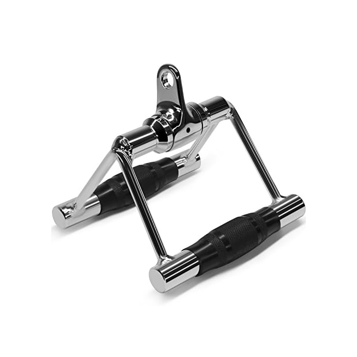 Yes4All Seated Row Double D Handle Cable Attachment Double D Grip