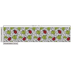 Ambesonne Ladybugs Fabric by The Yard, Ecological