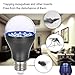Lixada 7W 25 LED 365nm UV Light Bulb AC100V-240V A19 Ultraviolet Blacklight with E27 Lamp Base for Sterilization Attracting Insects Monetary Validation Identify Fluorescent Dyes