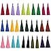 30pcs Tassels Mix Color Style Fashion Soft Silky Imitation Silk Tassels Fit for Jewelry Making DIY Accessories(15 Pairs)