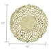 Hygloss Products 10 Inch Gold Foil Doilies - Round Doilies Made in the USA, 12 Pack