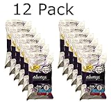 Always Discreet Incontinence Pad and Liner combo pack. 12 packs (36 ct pad/liner total)