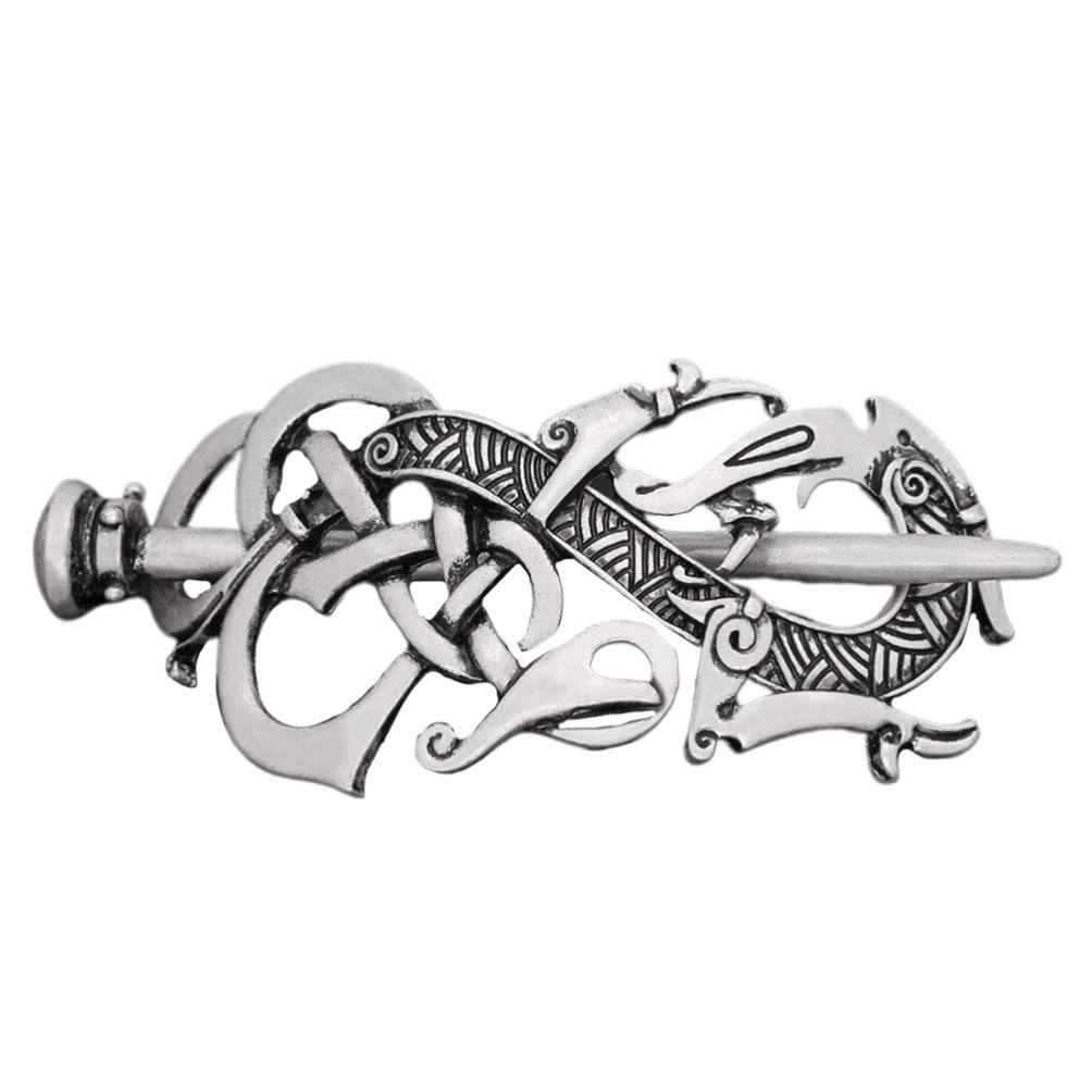 Girl Hair Clips Hair Clips Vintage Hair Clip Knot Hair Stick for Women and Girls Metal