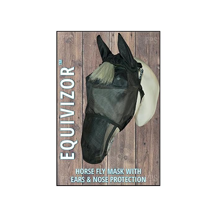 Buy EquiVizor 95 UV Eye Protection (Full) Horse Fly Mask with Ears