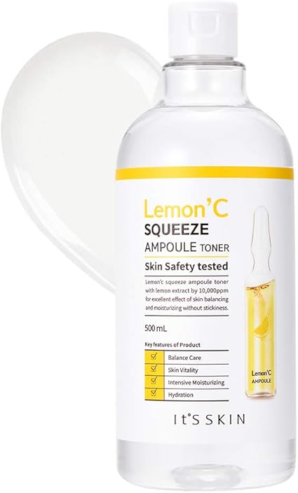 face tonic lemon