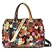 On Clearance Luxury Multicolor Tote Flower Big Shoulder Bag Floral Colorblock Handbag Patchwork Purse-Sibalasi