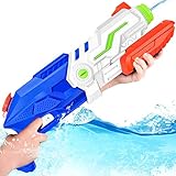 GotechoD Water Guns for Kids Adults Super Soaker Water Blaster 1100CC High Capacity Squirt Gun Summer Party Favors Water Game Swimming Pool Beach Sand Toys for 3+ Year Old Boys Girls Adults