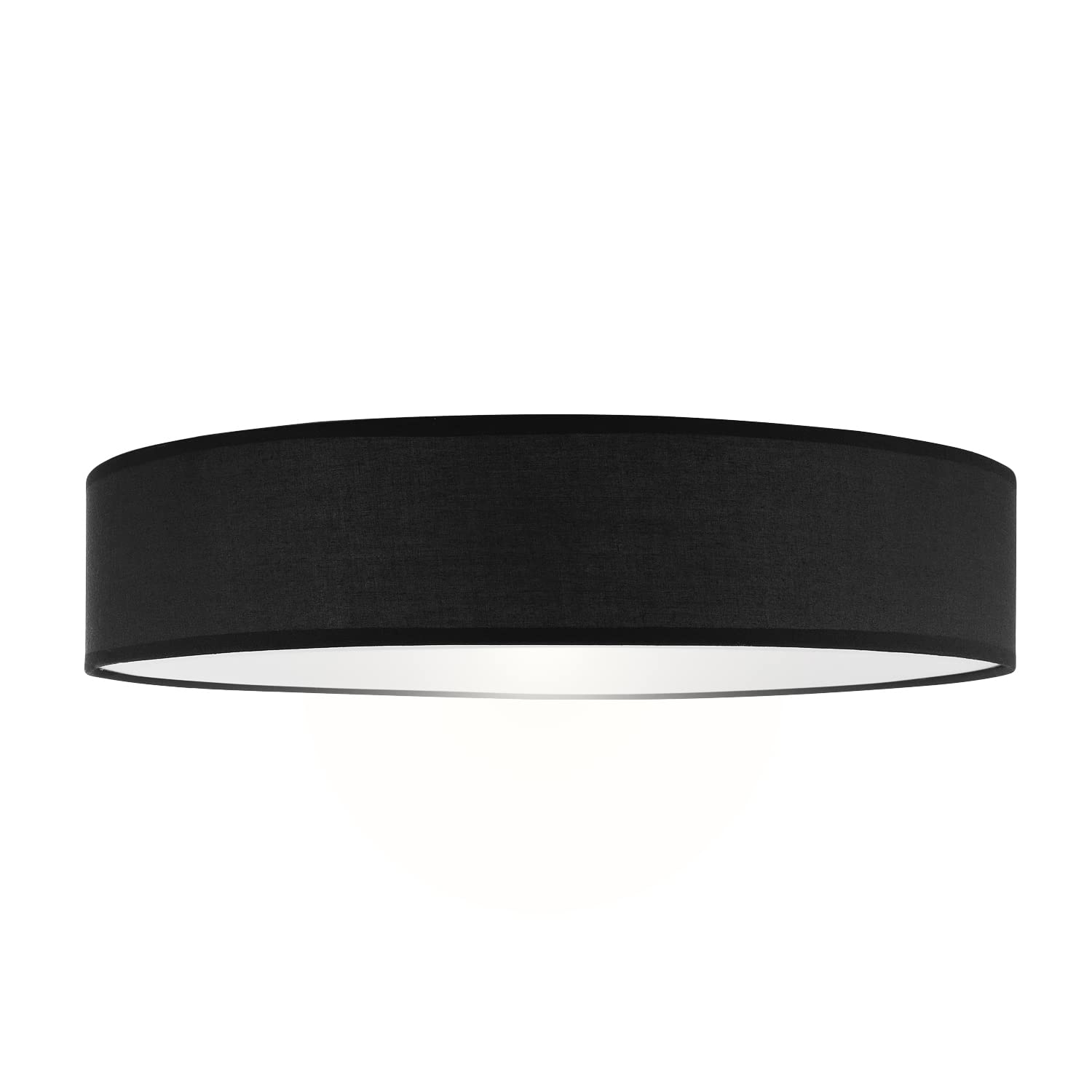 Smartwares Ceiling Light, Black, 50 cm, 4 x E27 Bulb Fittings, Suitable for LED Bulbs