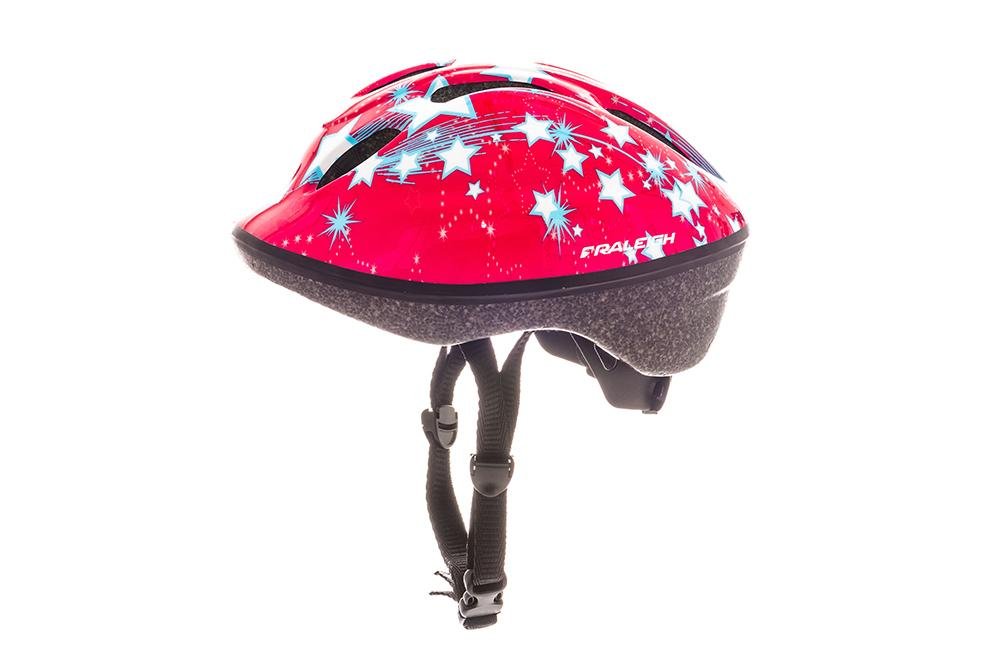 Raleigh - CSH1203 - Lil Terra Lightweight Adjustable Children's Cycling Helmet Size 48-54cm Stars Pattern