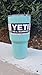 Powder Coated 30oz Yeti Rambler (Turquoise)
