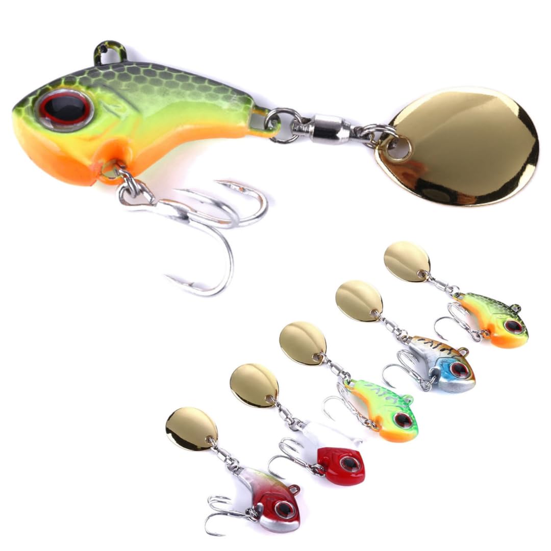 trifyd ® Fishing Spintail spinning spoons for trout and small predators 9 g 5 pieces