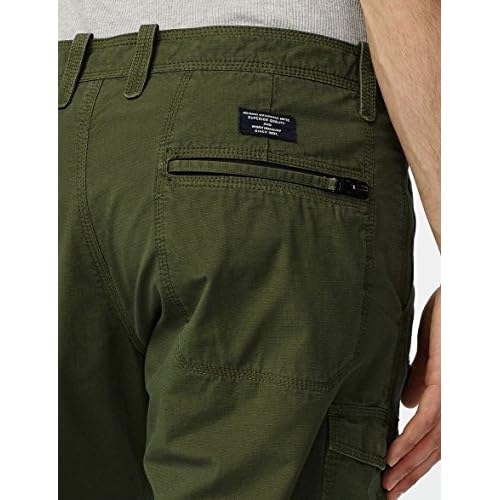 armani exchange utility zip short