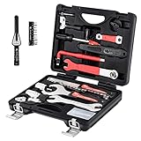 BIKEHAND 19 Piece Bike Bicycle Repair Tool Kit Set