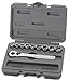 Craftsman 10 Piece 6 Pt. 3/8 Inch Dr. Metric Socket Wrench Set, 9-34554