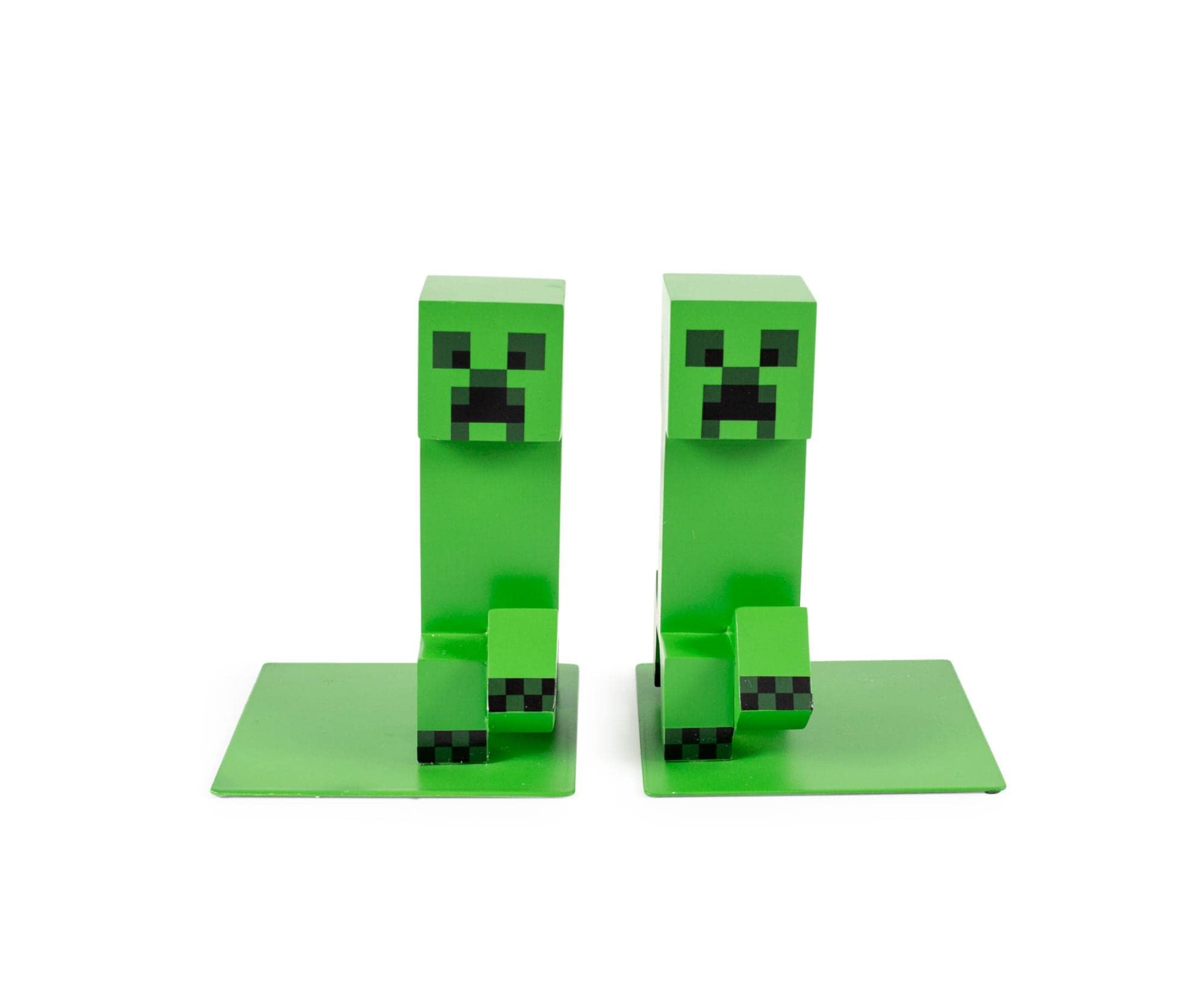 Minecraft 6-Inch Creeper Bookends | Set of 2
