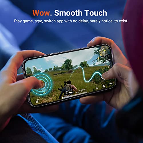 TORRAS Diamond Screen Protector for iPhone 12 Pro Max Tempered Glass