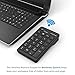 Cateck Bluetooth Wireless Keypad, Wireless 23 Keys Numeric keypad Bluetooth Numeric Keyboard for Windows Laptop Desktop Computer PC, Black
